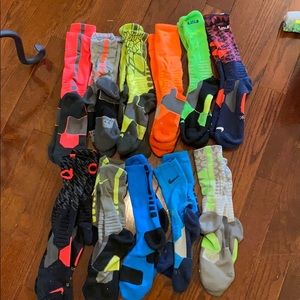 Lot men’s nike elite socks large